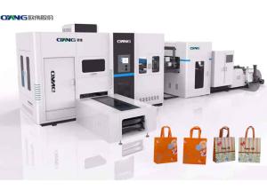 Wholesale Full Auto Non Woven Box Bag / Nonwoven Bag Making Machine 2 - 3 Workers Needed from china suppliers