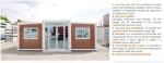 Expandable Container House With Full Bathroom Galvanized Steel Frame 20ft Or