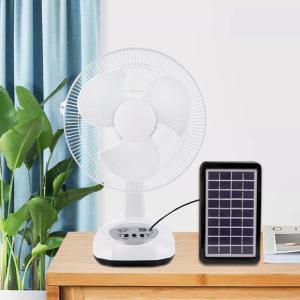 Wholesale Hot Selling 12 Inch Rechargeable Fan for Home Use 6V AC DC Fan with Led Night Light from china suppliers