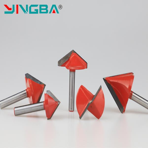 90 Degree V-shaped Milling Cutter Woodworking Milling Cutter Alloy Cutter Head NC Engraving Machine V-shaped