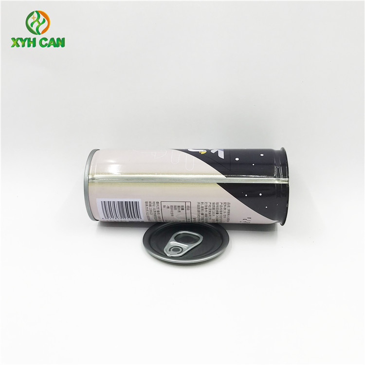 Beverage Tin Can Recyclable Fruit Beverage Tall Tin Containers 53mm Diameter 250ml Capacity FDA Certificated