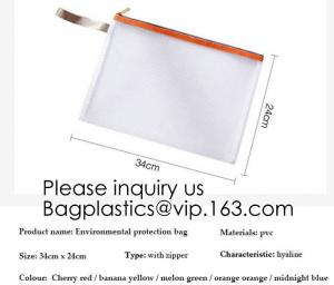 Wholesale Small fresh transparent frosted pencil bag Simple jelly plastic color matching student pencil case stationery pencil bag from china suppliers