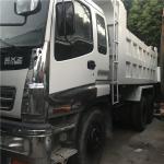 Used ISUZU RHD Manual Transmission Red NISSAN 6*4 8x4 Dump 12 Wheels Tipper