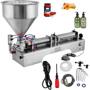 Small business automatic liquid viscous filling machine piston pump filling