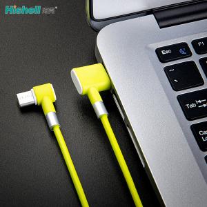 Wholesale Stainproof 3A Micro Elbow Data Cable Multifunctional Antifreeze from china suppliers