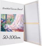50x100cm Large Canvas Boards For Acrylic Pouring Oil Painting Dry & Wet Art