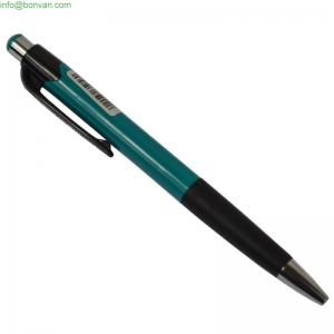 Wholesale click advertising pen,promotional printed grip ballpoint pen, logo brand pen from china suppliers