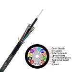 GCYFY 48 Core FRP HDPE Air Blown Fiber Cable Aramid Yarn