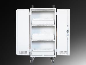 Wholesale Steel Material Computer Charging Cart For 60 , Fan Cooling Laptop Storage Cart from china suppliers