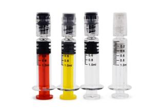 Wholesale Convenient Waterproof Distillate 1cc Popper Glass Syringes from china suppliers