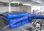 Beach Inflatable Water Park Play Mat / PVC Inflatable Floating Water Mattress