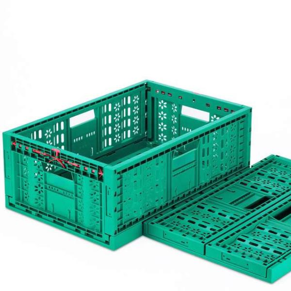 Convenient Foldable Plastic Basket for Home Storage Supplies Organizer PE/PP
