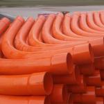 300 500 600mmPower Cable Protection Tubes MPP CPVC Buried Wire