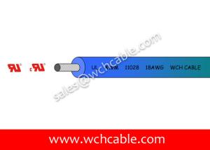 Wholesale 600V mPPE Wire UL11028 18AWG Solid 1/1.024 OD1.5mm Black from china suppliers