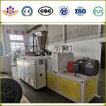 Corrosion Resistance Plastic PVC Pipe Extrusion Line Conical Twin Screw 20 -