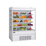 Open Air Supermarket Display Refrigerator 0-10℃ Temperature 50hz Frequency