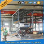 208V / 220V / 380V / 480V Double Platform Scissor Car Lift for Easy Car Lifting