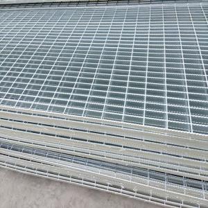 Wholesale Outdoor Residential Building Steel Stair Treads Grating Metal Welded Galvanized Steps from china suppliers