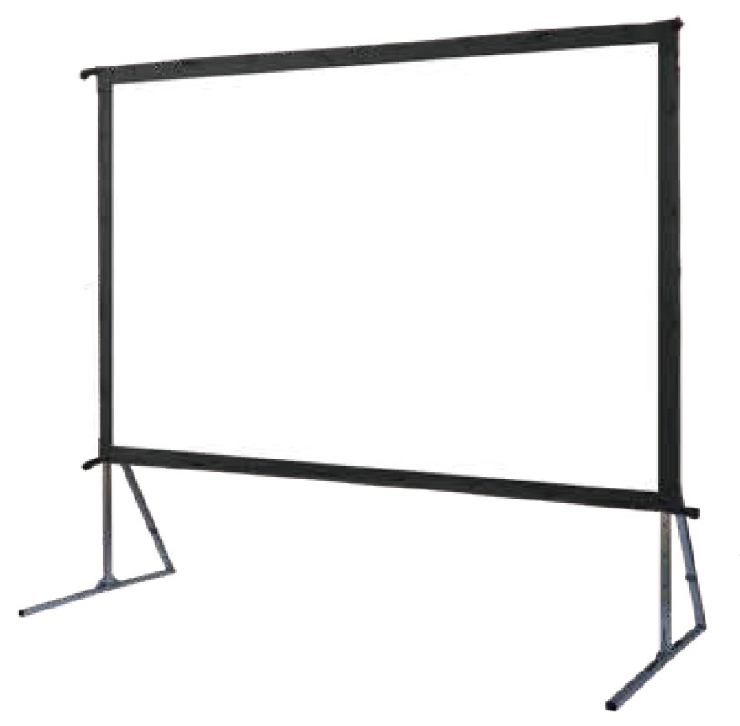 80-400inch Fast Folding Short Throw Projector Screens For Outdoor Camping Church