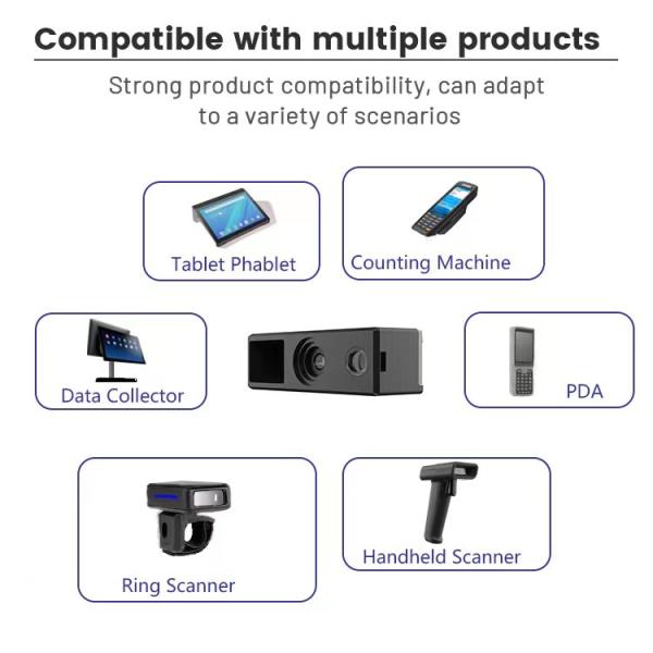 A WCMI SE4131 New Design Barcode Scanner Engine Barcode Scanner 2D Bar Code Reader