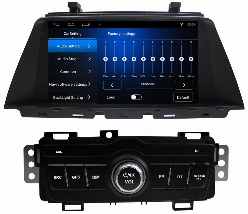 Ouchuangbo car radio android 8.1 stereo for Zotye Domy with Bluetooth USB wifi SWC calculator function