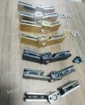 Casting Brass Shower Door Hinges High Precision Erosion Resistant