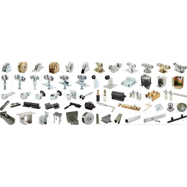 steel cantilever gate carraige with 3 rollers