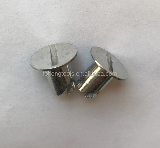 Sprint Car Aluminum 7/16*.550 Grip Dzus Fastener 1/4 Quarter Turn Button Panel Fastener for Universal Year