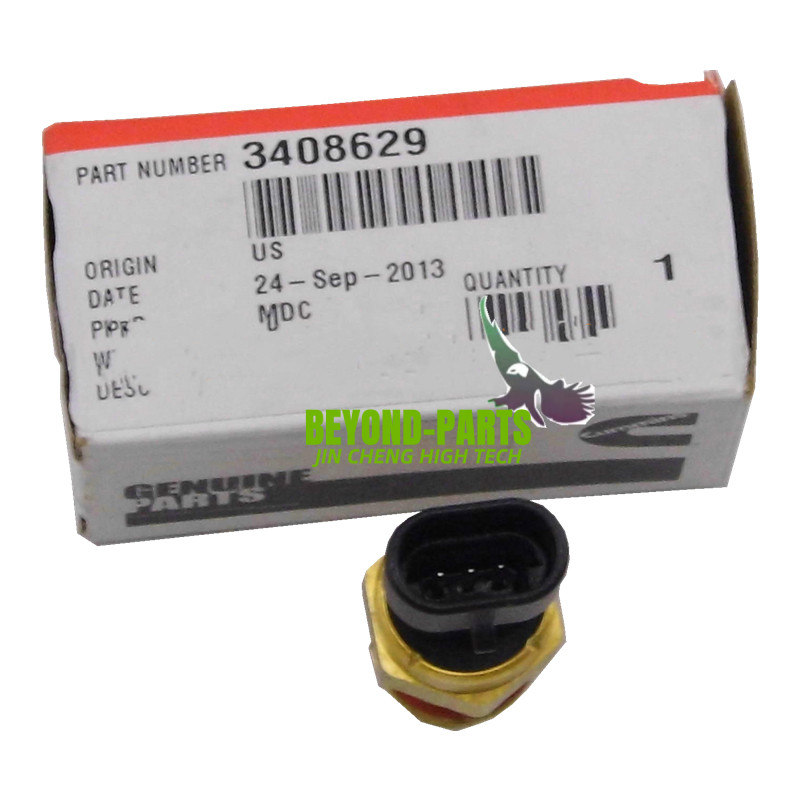 Cummins Excavator Spare Parts Temp Temperature Sensor 3408629
