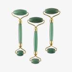 Blood Circulation Neck Forehead Jade Massage Roller