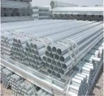 Q195 Q215 Galvanized Steel Round Tube , Q345 Hot Dip Galvanized Steel Pipe