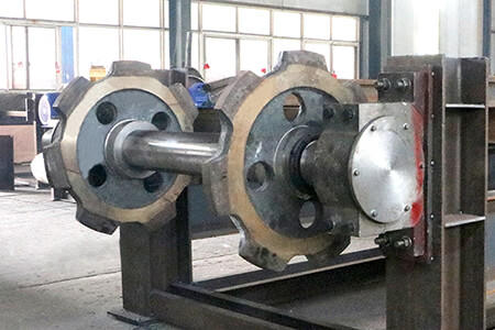 apron feeder Tail wheels