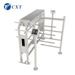 Supermarket Waist Height Turnstile Automatic 304 Stainless Steel