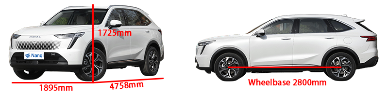 Haval Xiaolong Max Mid Size Plug In Hybrid SUV Left Hand Drive