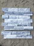 White Gray Slate Culture Stone Stacked Stone Panels Cut To Size ISO9001