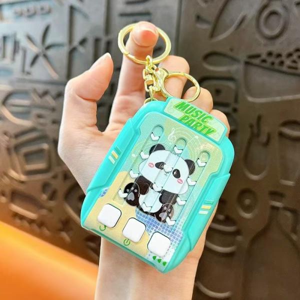 Customized Handbag Toys Keychain Handheld Game Console Keychain Lightweight