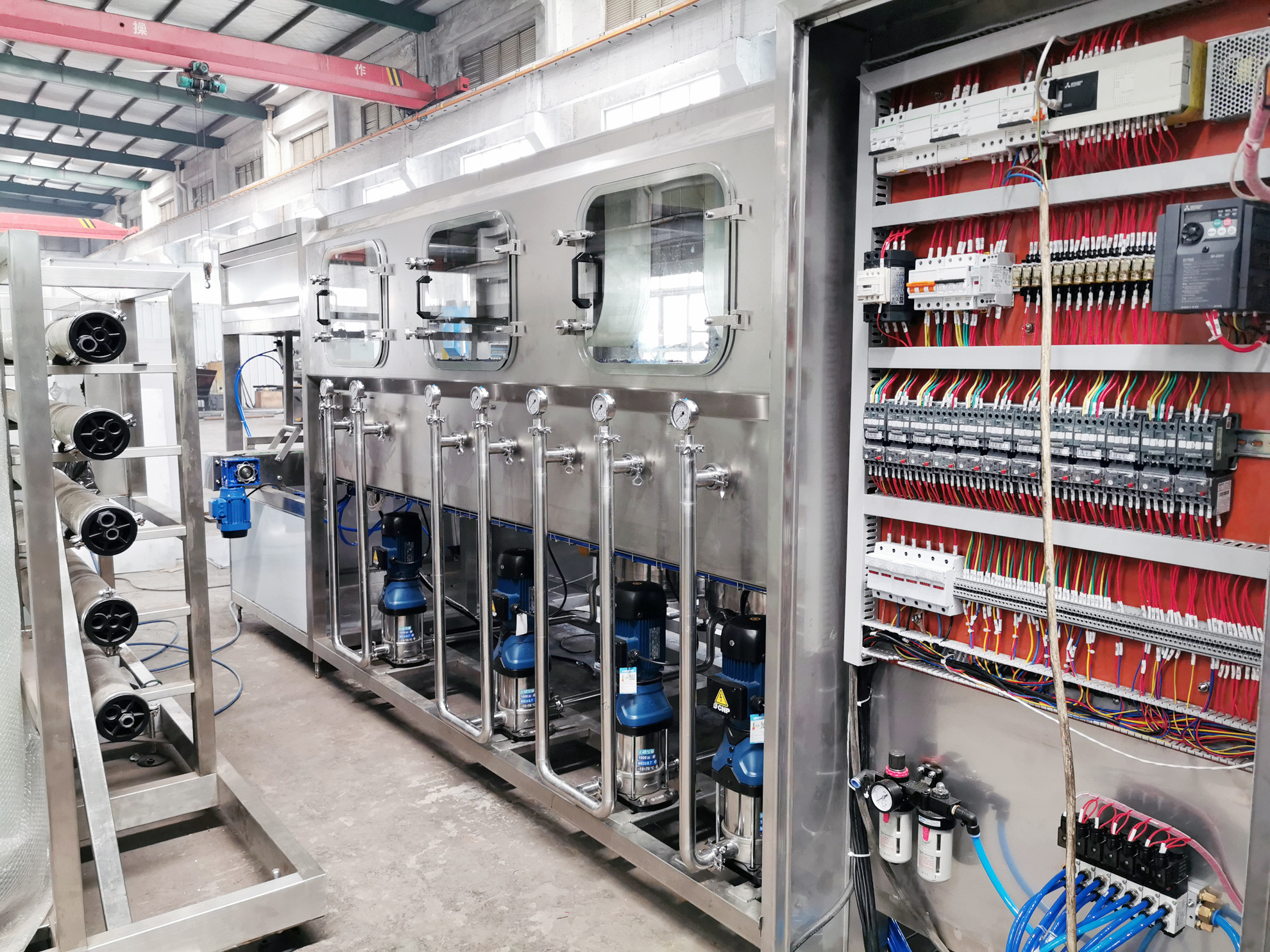 φ270MM 600BPH 5 Gallon Pet Bottle Filling And Capping Machine