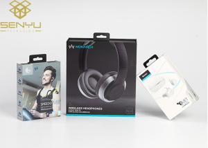 Wholesale Headphone Package Box Custom Made Clear Folding Carton Supply from china suppliers