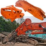 Manufacturer 6 - 50Ton Excavator Tunnel Boom Arm For Hitachi Kobelco Sanny Cat