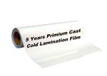 Graphics Protection 1mm Cast Vinyl Cold Glossy Lamination Film Roll 5 Years