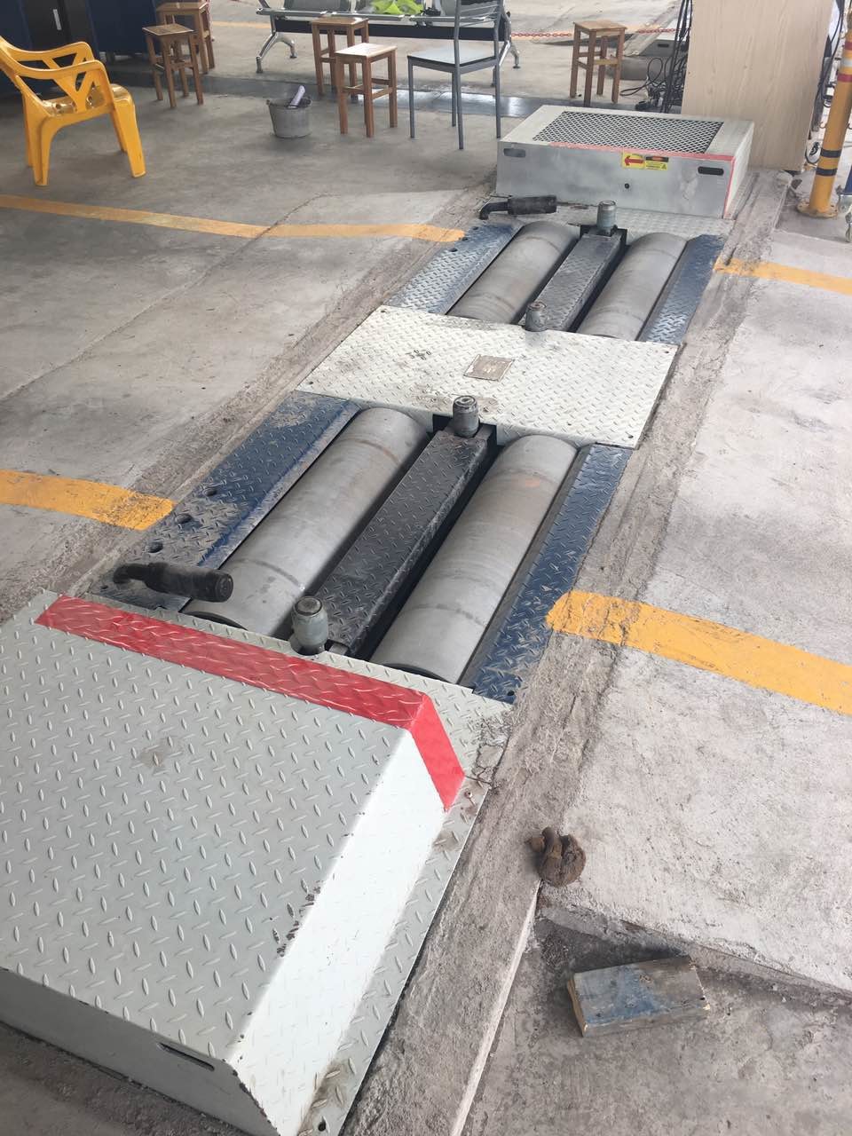 4t Load CTDCG-3 Vehicle Chassis Dynamometer Horse Power Machine
