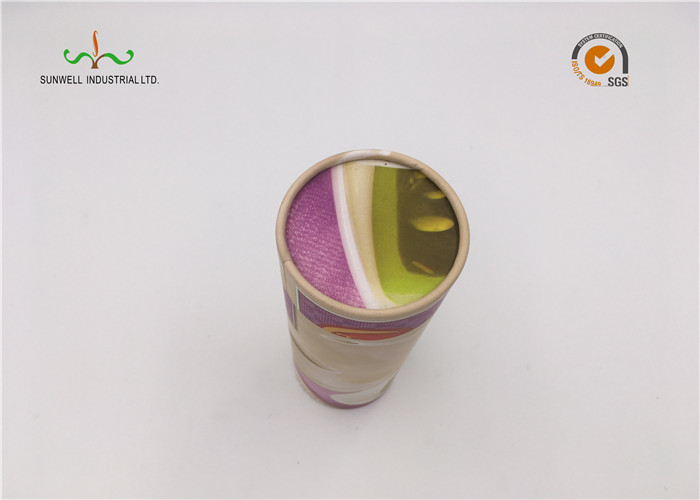 Starsky Color Recycle Paper Tubes Round Cylinder Gift Box Eco Friendly