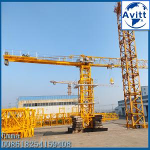 Wholesale QTZ63 PT5013 Topless Tower Crane Freestanding Height 30m With 1.6*2.5M Split Type Mast from china suppliers