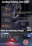 Small Cars Green Keeper 2024 3000A 20000mAh High Power Portable Jump Starter
