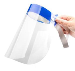 Wholesale Oil Fume Resistance Laboratory Face Shield Thickness 0.2mm Elastic Band from china suppliers
