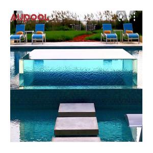 Wholesale Transparent Acrylic Wall for Pool Aquarium Customized 100mm Thickness Garden Landscape from china suppliers