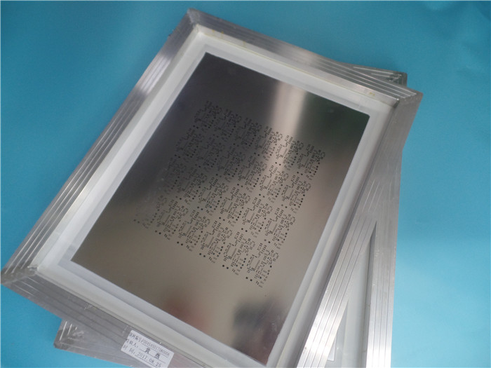 Through Hole 0.12mm PCB SMT Stencil Electro Polishing