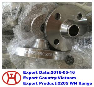 Wholesale ASTM A182 F60 S32205 2205 WN flange from china suppliers