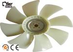 White 4BG1T Radiator Cooling Fan Blade For Excavator Accessories