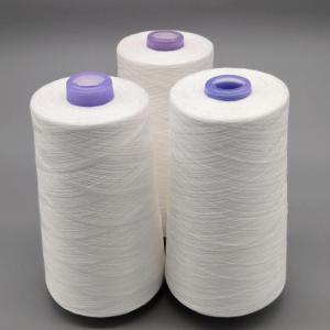 Wholesale 20S/2 Recycled Polyester Spun Yarn S/Z Twist Raw Pattern For Sewing from china suppliers